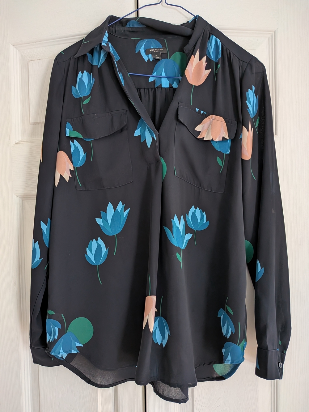 Ann Taylor Floral Blouse